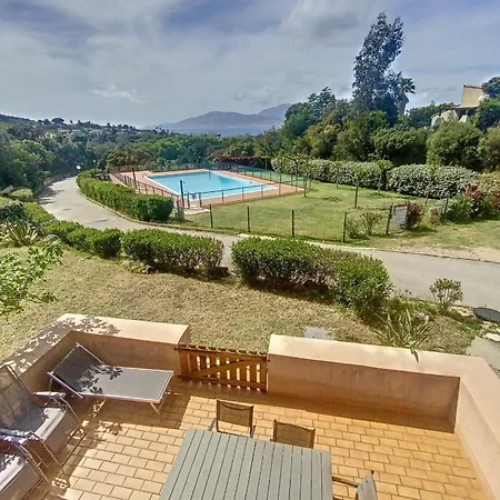 아파트 Avec Piscine - Vue Mer - 4 Pieces - 6 Personnes 포르티씨오